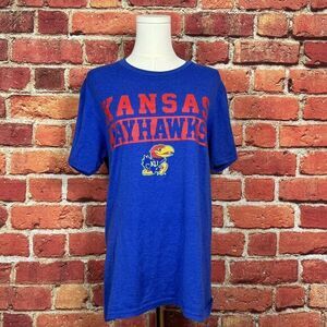 Kansas Jayhawks KU Rivalry Threads 91  Tee Shirt Women's‎ Size Medium Crew Neck